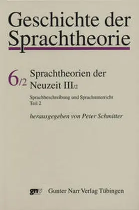 Schmitter |  Sprachtheorien der Neuzeit III | Buch |  Sack Fachmedien