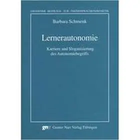 Schmenk |  Lernerautonomie | Buch |  Sack Fachmedien