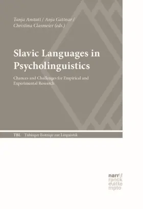 Anstatt / Gattnar / Clasmeier |  Slavic Languages in Psycholinguistics | Buch |  Sack Fachmedien