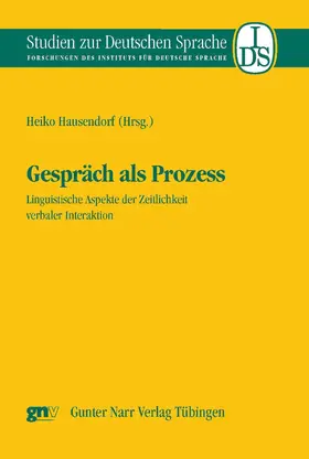 Hausendorf |  Gespräch als Prozess | eBook | Sack Fachmedien