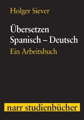 Siever |  Übersetzen Spanisch-Deutsch | eBook | Sack Fachmedien