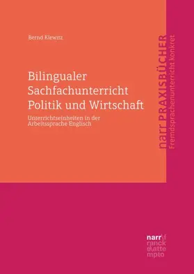 Klewitz |  Bilingualer Sachfachunterricht Politik und Wirtschaft | Buch |  Sack Fachmedien