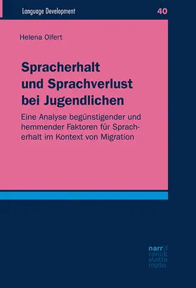 Olfert |  Spracherhalt und Sprachverlust bei Jugendlichen | Buch |  Sack Fachmedien