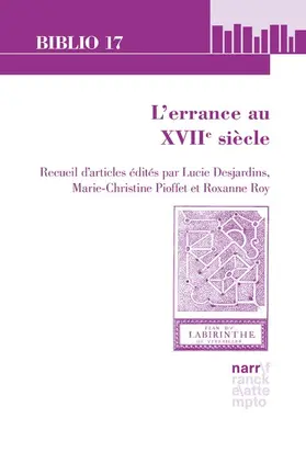 Desjardins / Pioffet / Roy | L'errance au XVIIe siècle | E-Book | sack.de