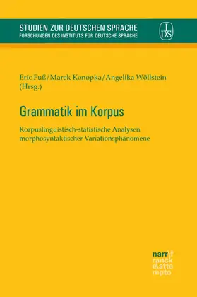 Fuß / Konopka / Wöllstein |  Grammatik im Korpus | eBook | Sack Fachmedien