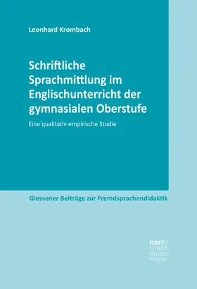 Krombach |  Schriftliche Sprachmittlung im Englischunterricht der gymnasialen Oberstufe | eBook | Sack Fachmedien