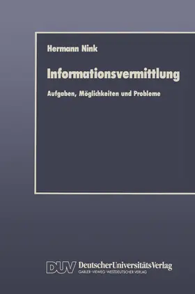 Nink |  Informationsvermittlung | Buch |  Sack Fachmedien