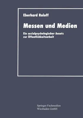 Roloff |  Messen und Medien | Buch |  Sack Fachmedien