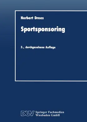 Drees |  Sportsponsoring | Buch |  Sack Fachmedien