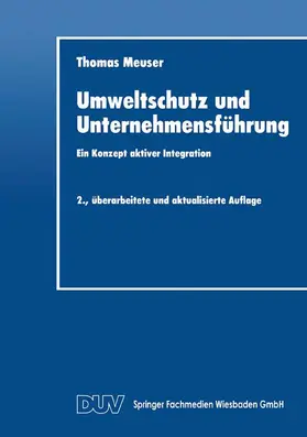  Umweltschutz und Unternehmensführung | Buch |  Sack Fachmedien