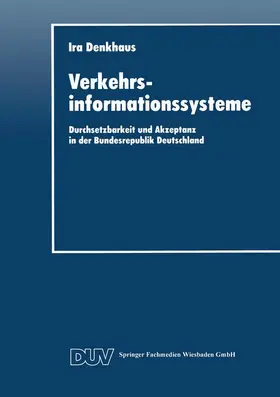  Verkehrsinformationssysteme | Buch |  Sack Fachmedien
