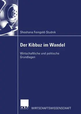 Feingold-Studnik |  Der Kibbuz im Wandel | Buch |  Sack Fachmedien