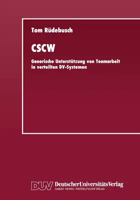 Rüdebusch |  CSCW | Buch |  Sack Fachmedien