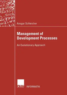 Schleicher |  Management of Development Processes | Buch |  Sack Fachmedien
