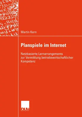 Kern |  Planspiele im Internet | Buch |  Sack Fachmedien