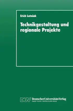 Latniak |  Technikgestaltung und regionale Projekte | Buch |  Sack Fachmedien