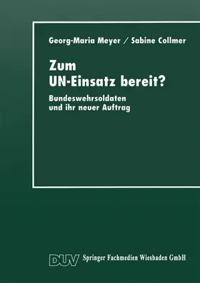  Zum UN-Einsatz bereit? | Buch |  Sack Fachmedien