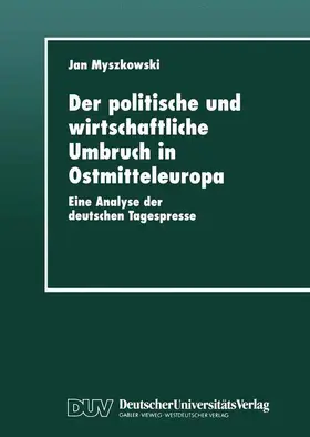  Der politische und wirtschaftliche Umbruch in Ostmitteleuropa | Buch |  Sack Fachmedien