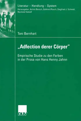 Bernhart |  "Adfection derer Cörper" | Buch |  Sack Fachmedien