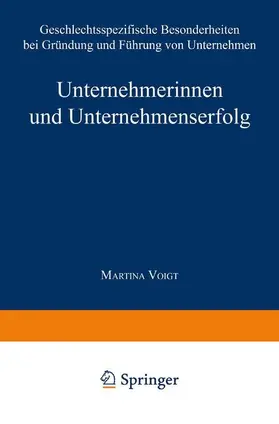  Unternehmerinnen und Unternehmenserfolg | Buch |  Sack Fachmedien