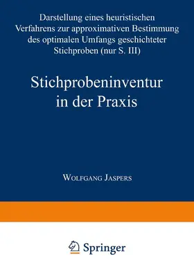 Stichprobeninventur in der Praxis | Buch | 978-3-8244-6056-4 | sack.de