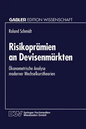  Risikoprämien an Devisenmärkten | Buch |  Sack Fachmedien