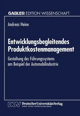  Entwicklungsbegleitendes Produktkostenmanagement | Buch |  Sack Fachmedien