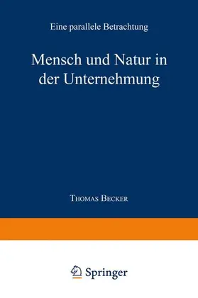  Mensch und Natur in der Unternehmung | Buch |  Sack Fachmedien