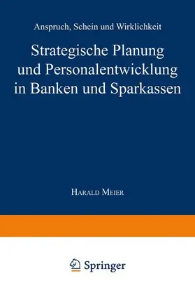  Strategische Planung und Personalentwicklung in Banken und Sparkassen | Buch |  Sack Fachmedien