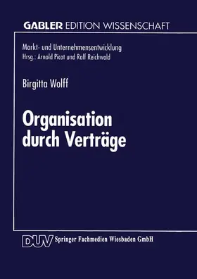 Organisation durch Verträge | Buch | 978-3-8244-6208-7 | sack.de