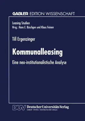  Kommunalleasing | Buch |  Sack Fachmedien