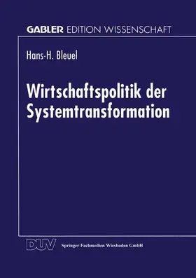  Wirtschaftspolitik der Systemtransformation | Buch |  Sack Fachmedien