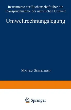  Umweltrechnungslegung | Buch |  Sack Fachmedien