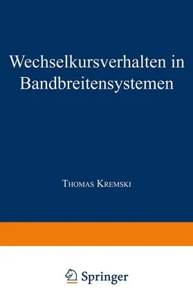  Wechselkursverhalten in Bandbreitensystemen | Buch |  Sack Fachmedien