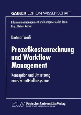  Prozeßkostenrechnung und Workflow Management | Buch |  Sack Fachmedien