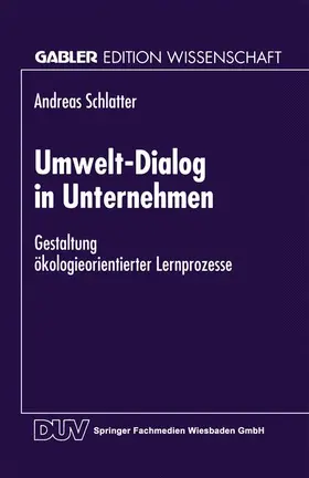 Umwelt-Dialog in Unternehmen | Buch | 978-3-8244-6844-7 | sack.de
