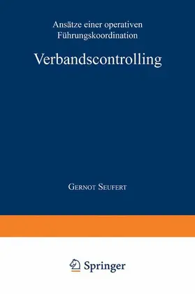 Seufert |  Verbandscontrolling | Buch |  Sack Fachmedien