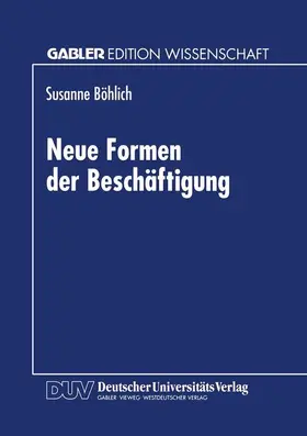 Neue Formen der Beschäftigung | Buch | 978-3-8244-6919-2 | sack.de