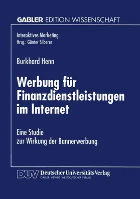  Werbung für Finanzdienstleistungen im Internet | Buch |  Sack Fachmedien
