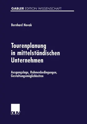  Tourenplanung in mittelständischen Unternehmen | Buch |  Sack Fachmedien