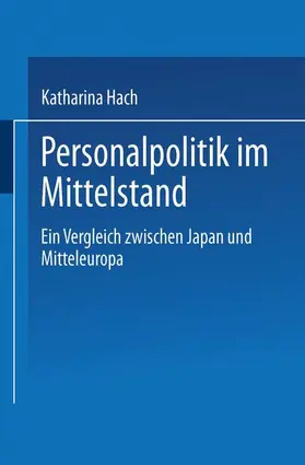 Hach |  Personalpolitik im Mittelstand | Buch |  Sack Fachmedien