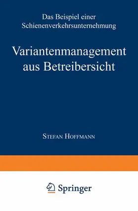 Hoffmann |  Variantenmanagement aus Betreibersicht | Buch |  Sack Fachmedien