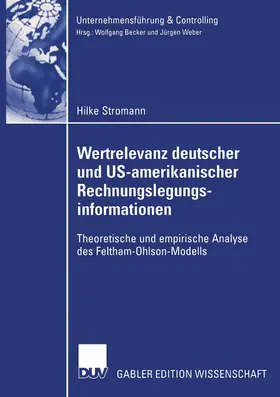 Stromann |  Wertrelevanz deutscher und US-amerikanischer Rechnungslegungsinformationen | Buch |  Sack Fachmedien