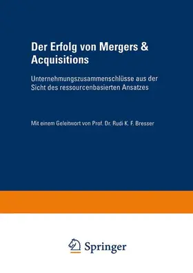 Eschen |  Der Erfolg von Mergers & Acquisitions | Buch |  Sack Fachmedien