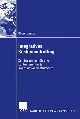 Lange |  Integratives Kostencontrolling | Buch |  Sack Fachmedien