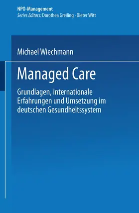 Wiechmann |  Managed Care | Buch |  Sack Fachmedien