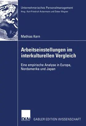 Kern |  Arbeitseinstellungen im interkulturellen Vergleich | Buch |  Sack Fachmedien