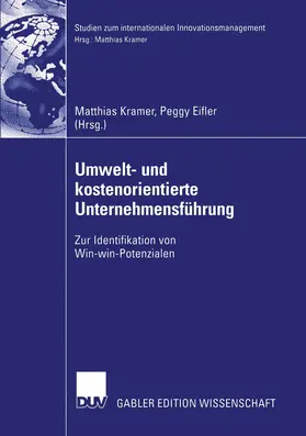 Eifler / Kramer |  Umwelt- und kostenorientierte Unternehmensführung | Buch |  Sack Fachmedien