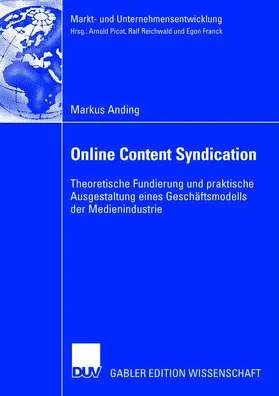 Anding |  Online Content Syndication | Buch |  Sack Fachmedien