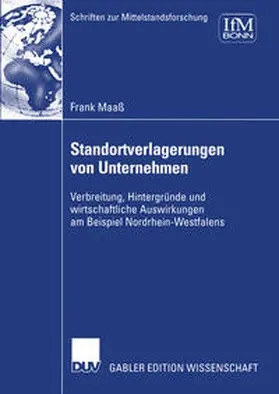 Maaß |  Standortverlagerungen von Unternehmen | Buch |  Sack Fachmedien